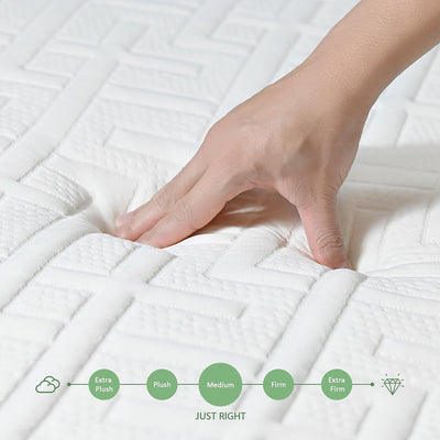 8 Inch Green Tea Memory Foam Mattress